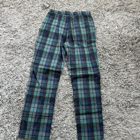 Pendleton Pants Soft Relaxed Wool En Mills Blue Plaid NWT Men's Sz Medium - Picture 2 of 6